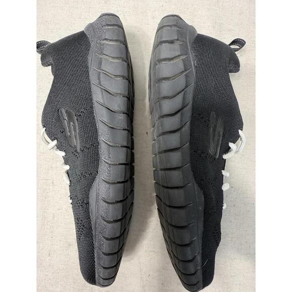 Skechers Overhaul Debbir Memory Foam Shoes  Black Sz 8.5 - Picture 8 of 9